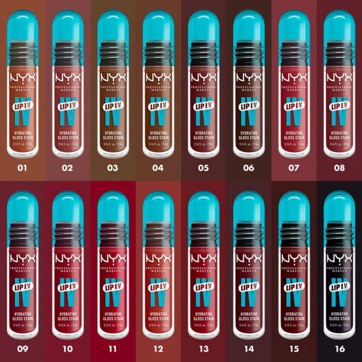 NYX Lip IV Hydrating Gloss Stain 5ml
