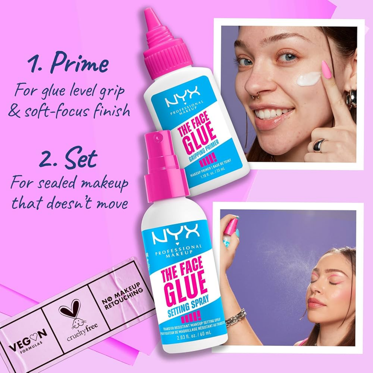 NYX The Face Glue Gripping Primer