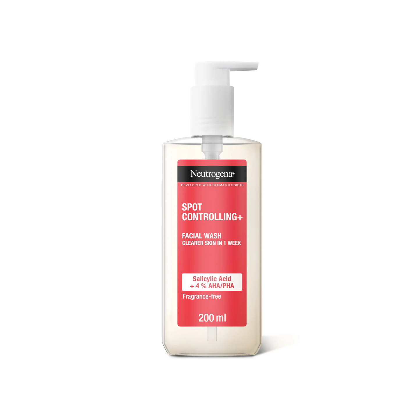 Neutrogena Spot Controlling Face Wash with Salicylic Acid & 4% PHA