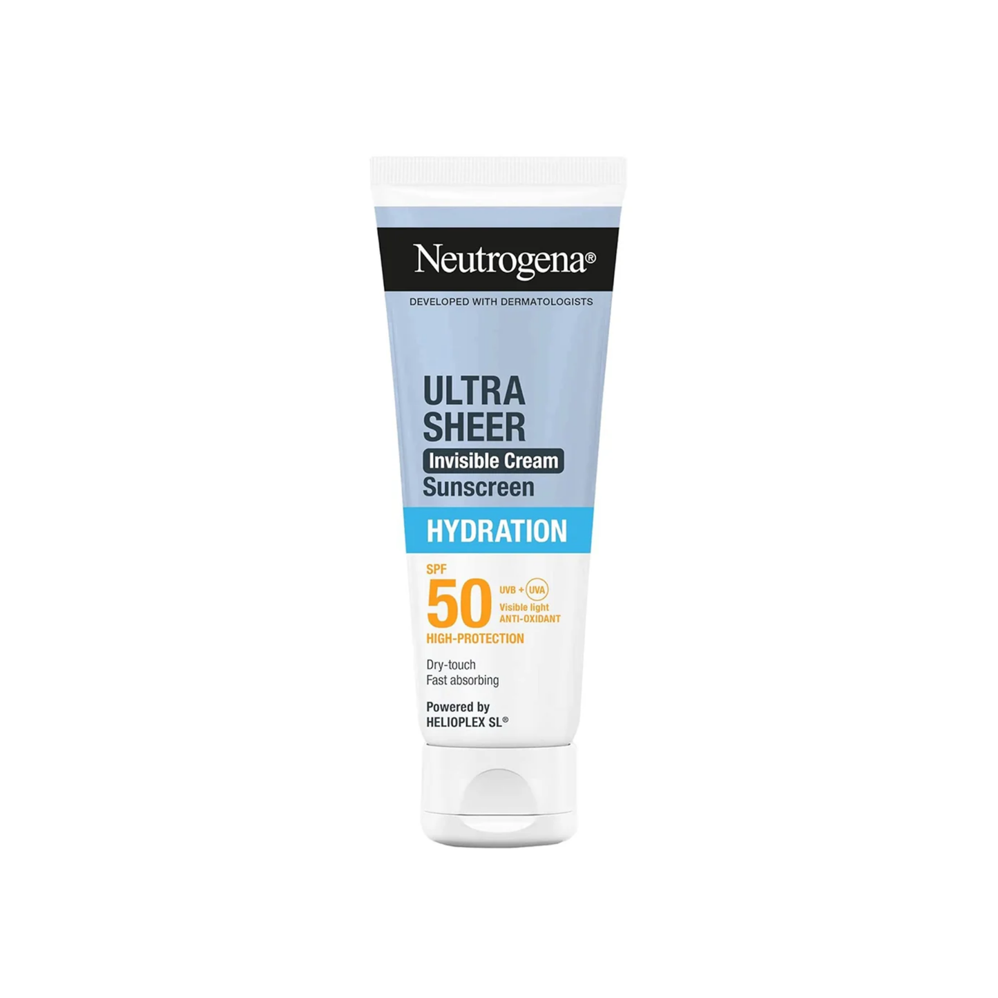 Neutrogena Ultra Sheer Hydration Invisible Cream Sunscreen Spf 50