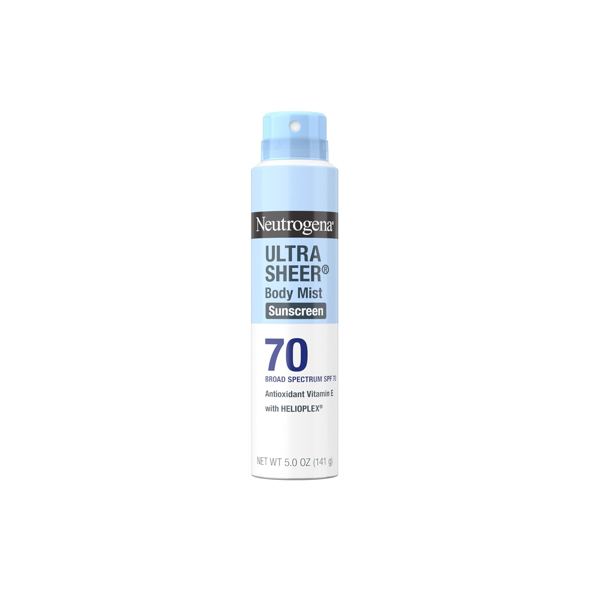 Neutrogena Ultra Sheer Sunscreen SPF 70 Body Mist Spray 141gm