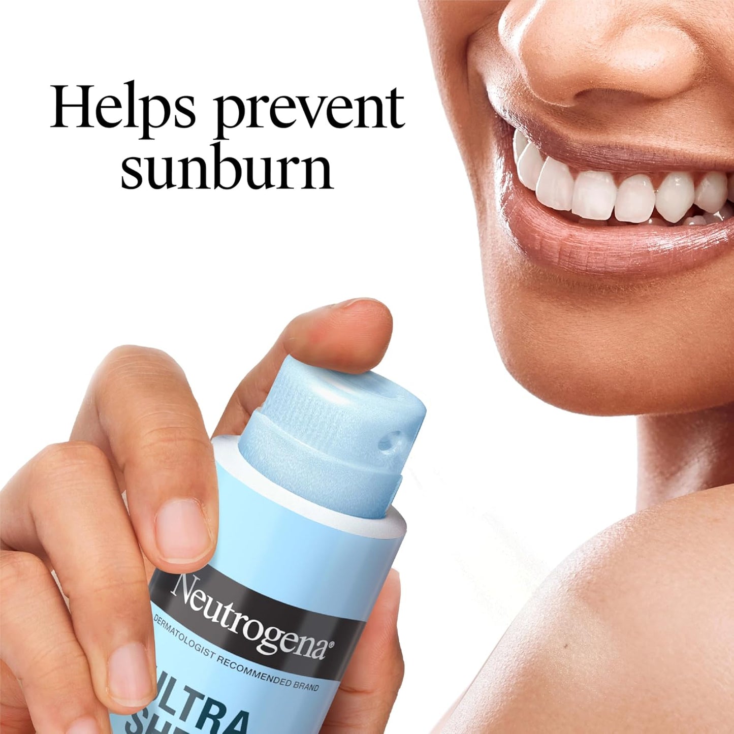 Neutrogena Ultra Sheer Sunscreen SPF 70 Body Mist Spray 141gm