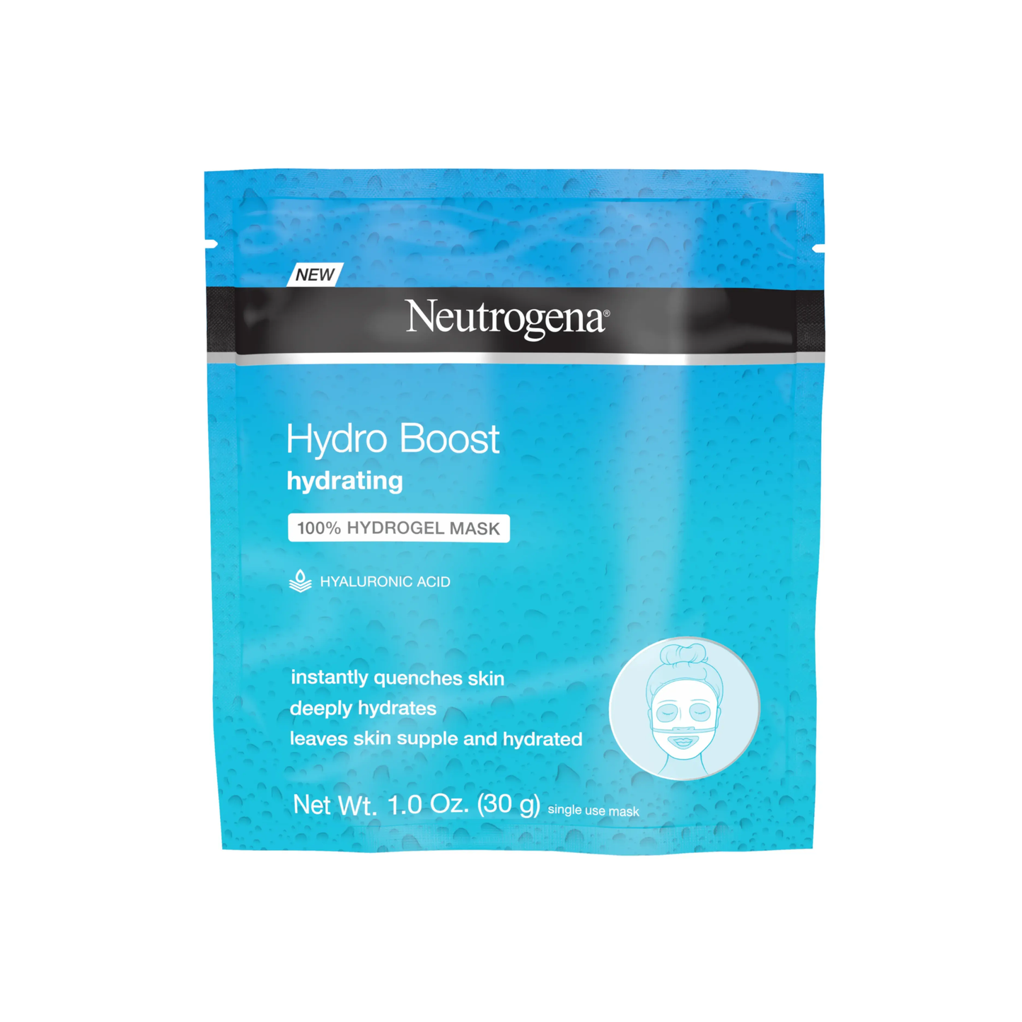 Neutrogena Hydro Boost Hydrating 100% Hydrogel Mask 30gm