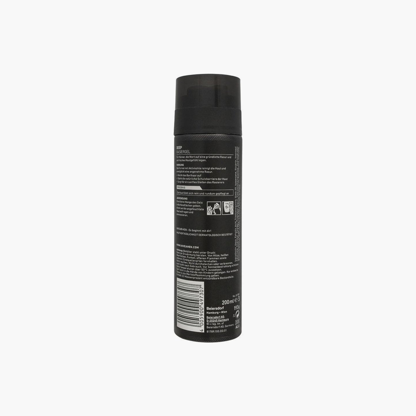 Nivea Men Deep Clean Shave Shaving Gel 200ml