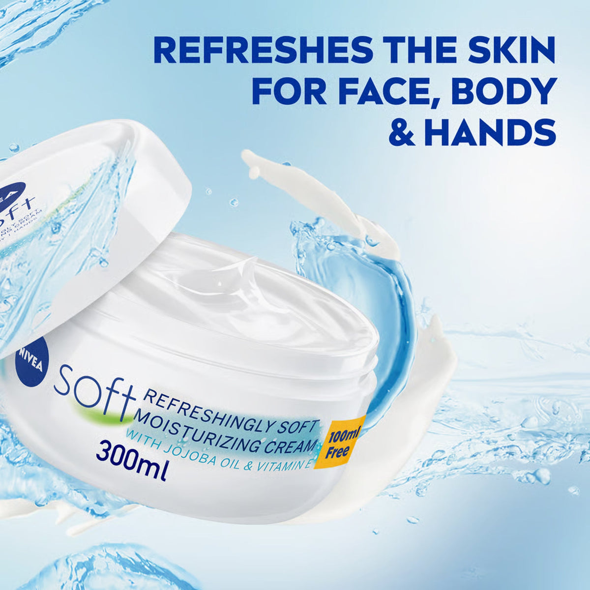Nivea Refreshingly Soft Moisturizing Cream