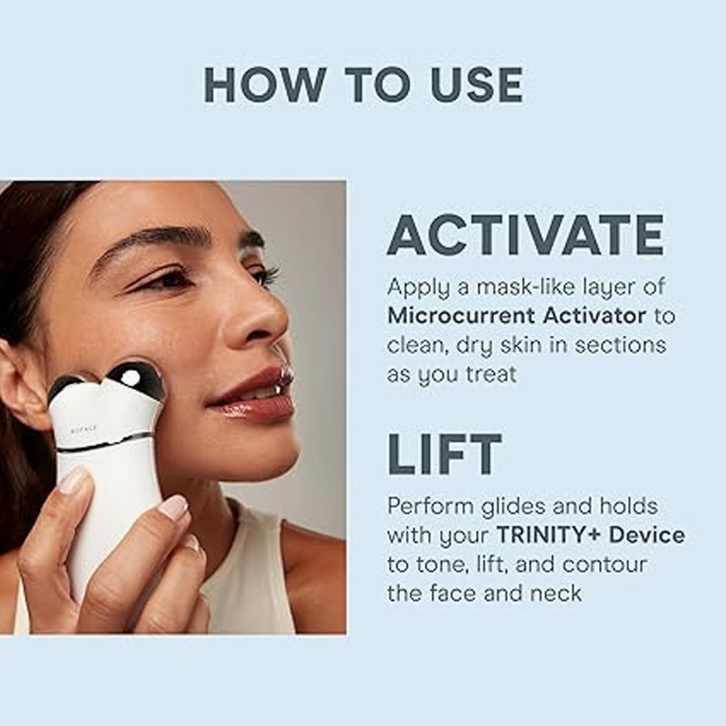 NuFACE Trinity Pro Facial Toning Device + Gel Primer 59ml