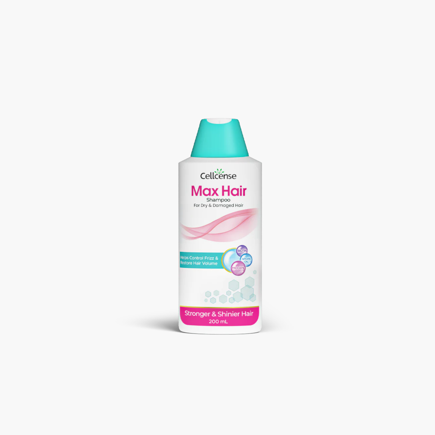 Cellcense Max Hair Shampoo For Dry & Damaged Hair 200ml