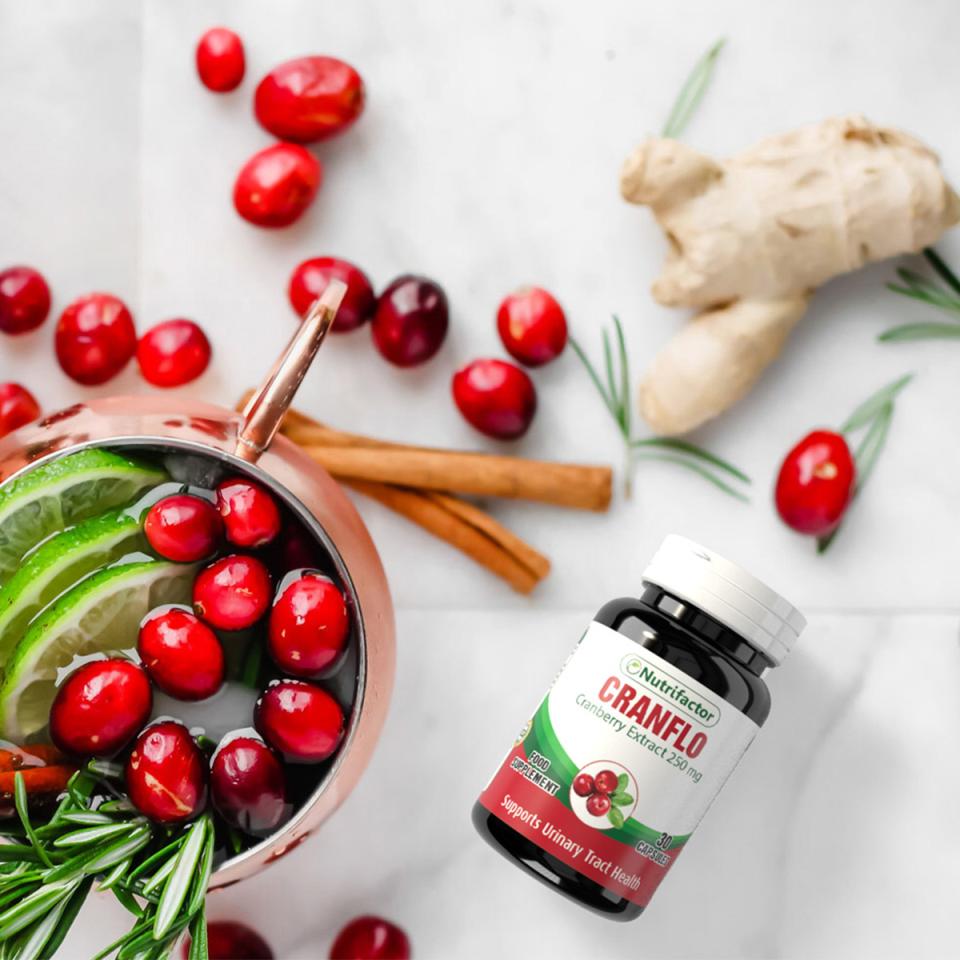 Nutrifactor Cranflo Cranberry Extract 50 mg Supplements 30 Capsules