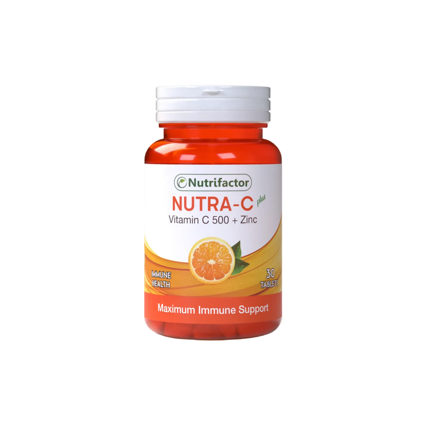 Nutrifactor Nutra-C Plus Vitamin C 500 + Zinc Supplements