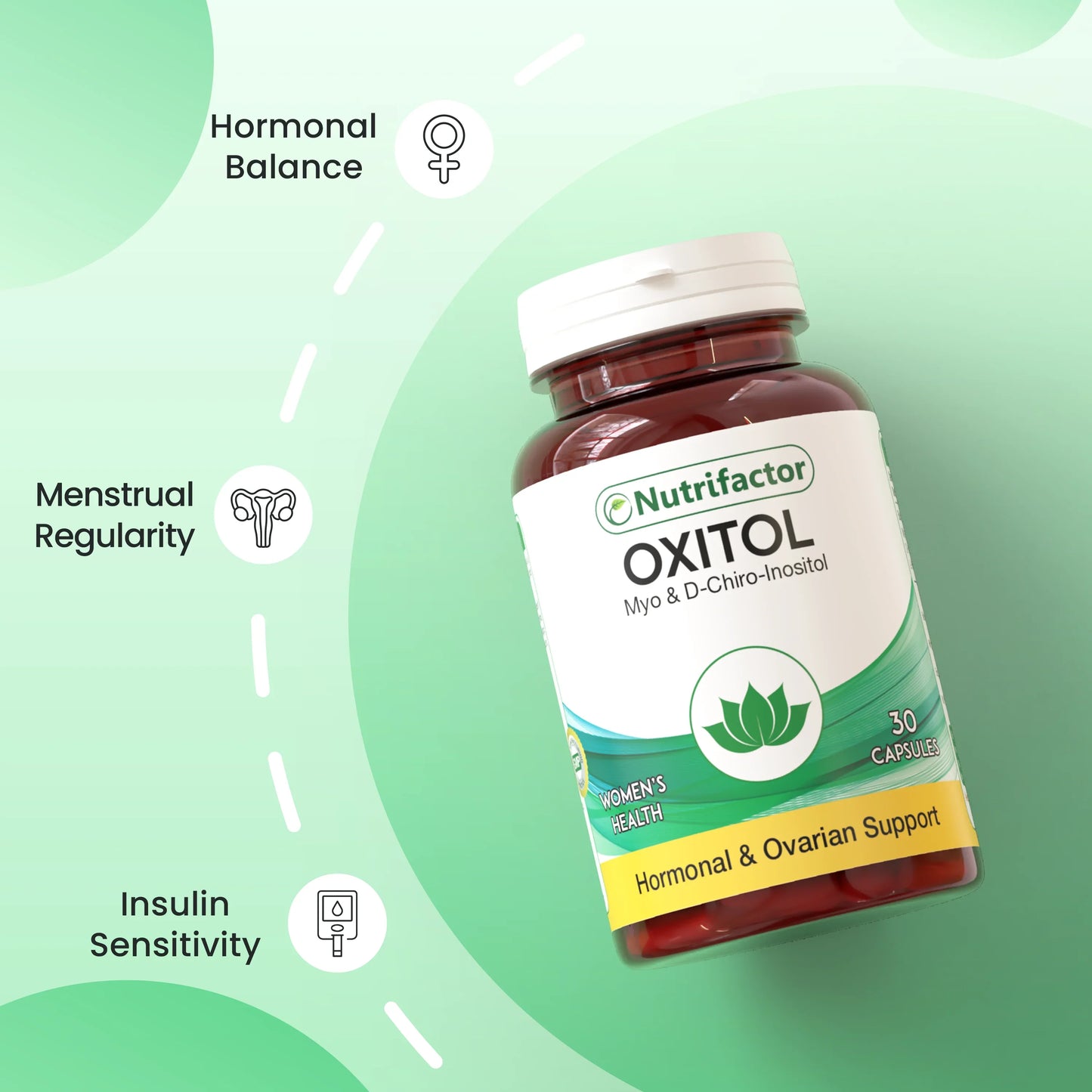 Nutrifactor Oxitol Myo & D-Chiro-Inositol Supplements