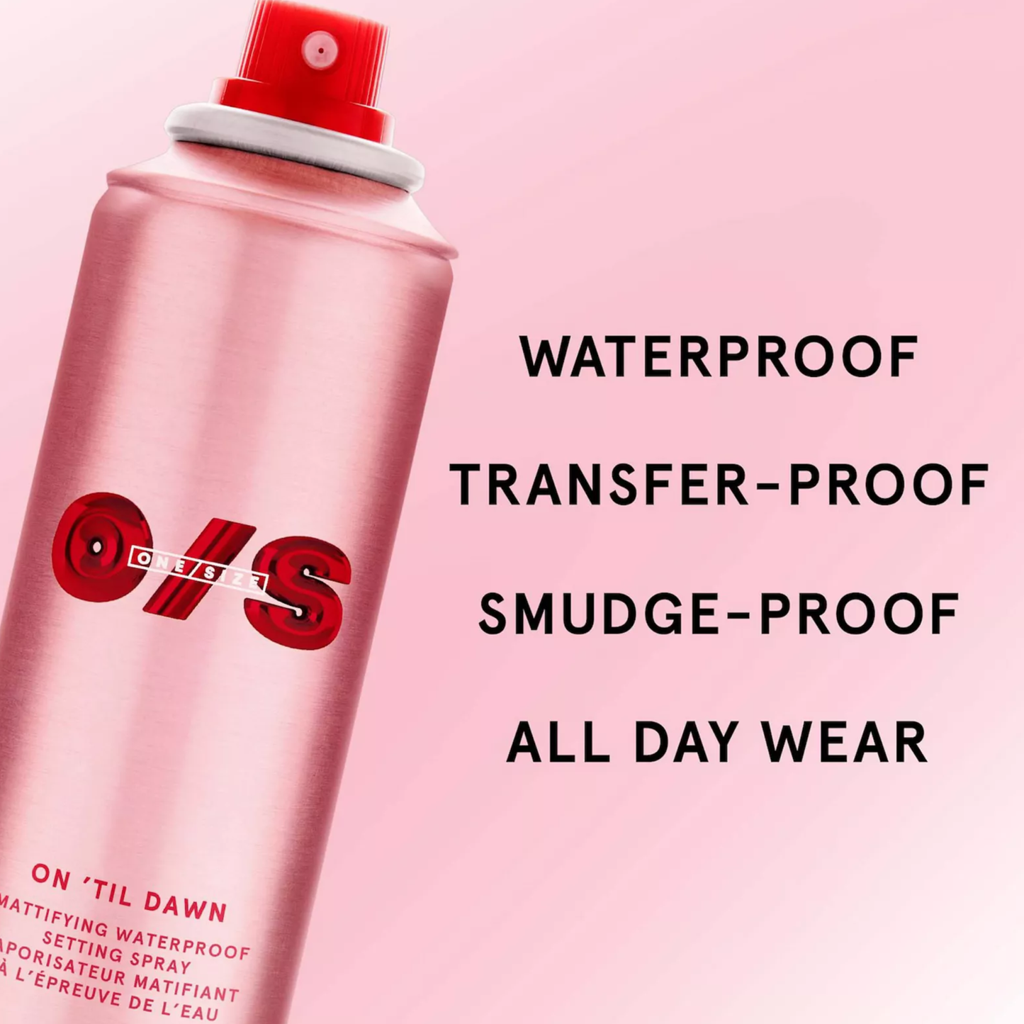 One Size On Till Dawn Mattifying Waterproof Setting Spray