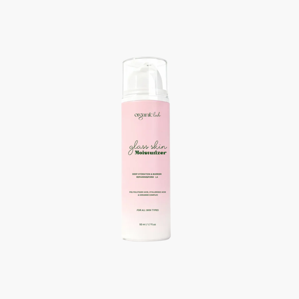 Organic Lab Glass Skin Moisturiser 50ml