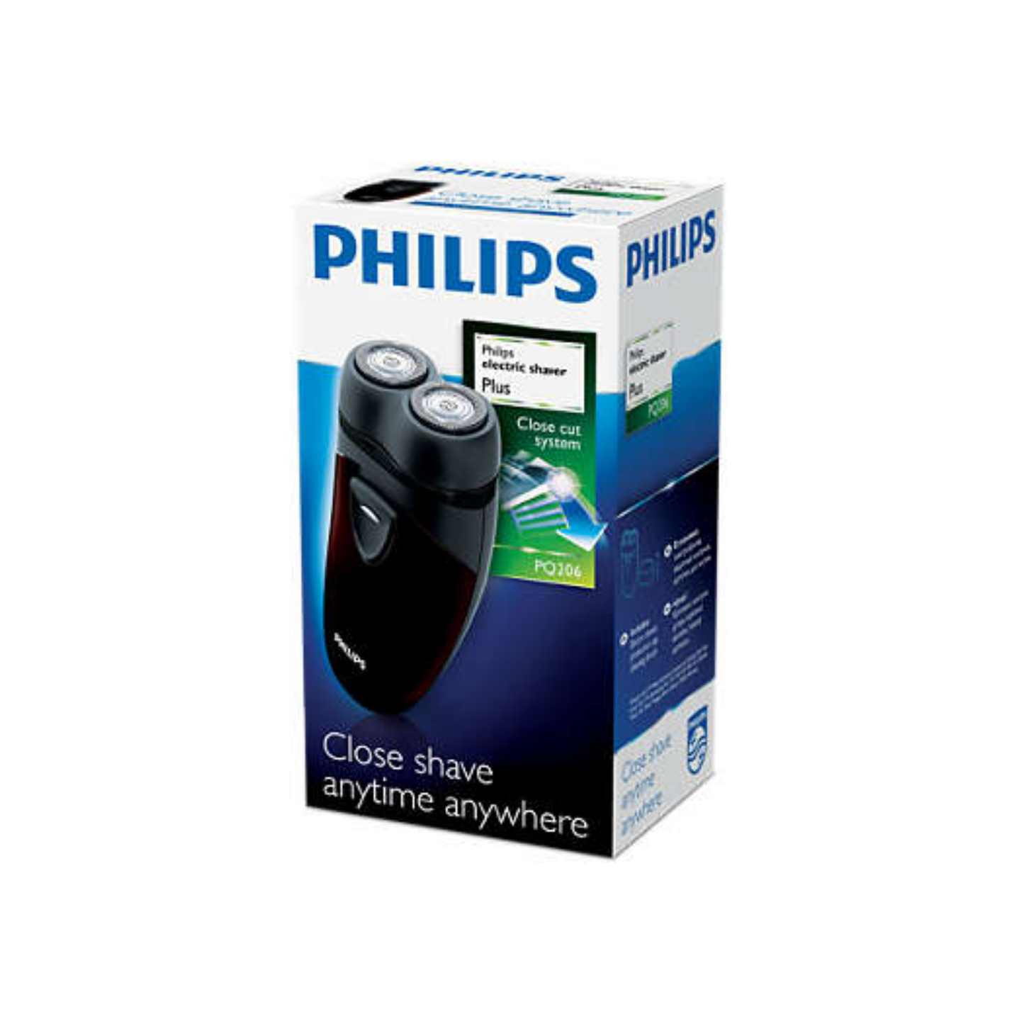 Philips Electric Shaver Plus Closecut System PQ206/00