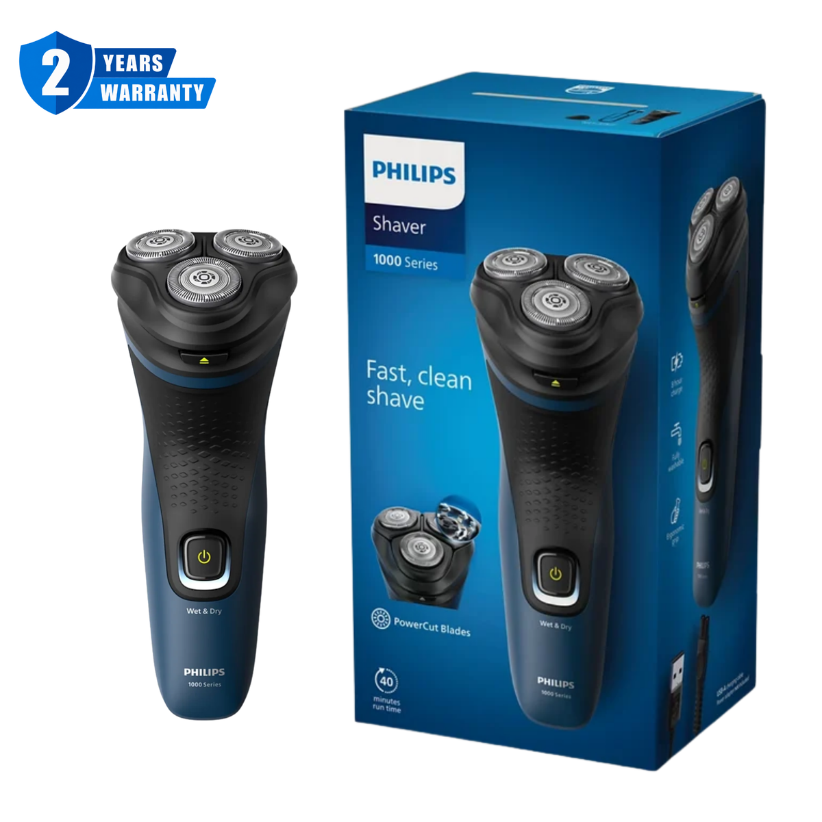 Philips 1000 Series Wet & Dry Electric Shaver S1151/00