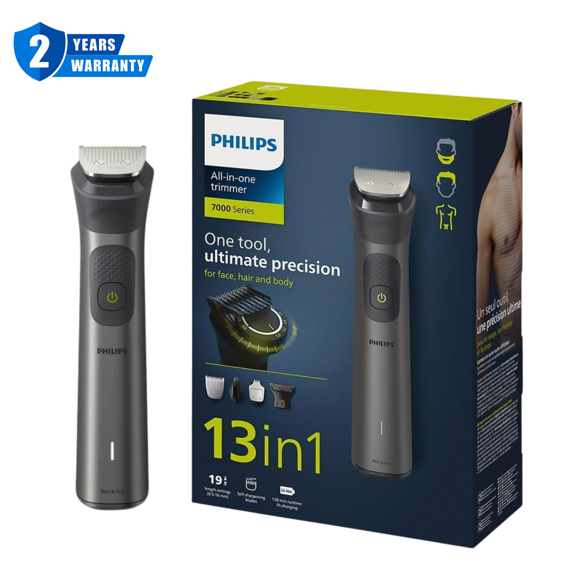 Philips 7000 Series Multigroom 13-In-1 Trimmer MG7920/15