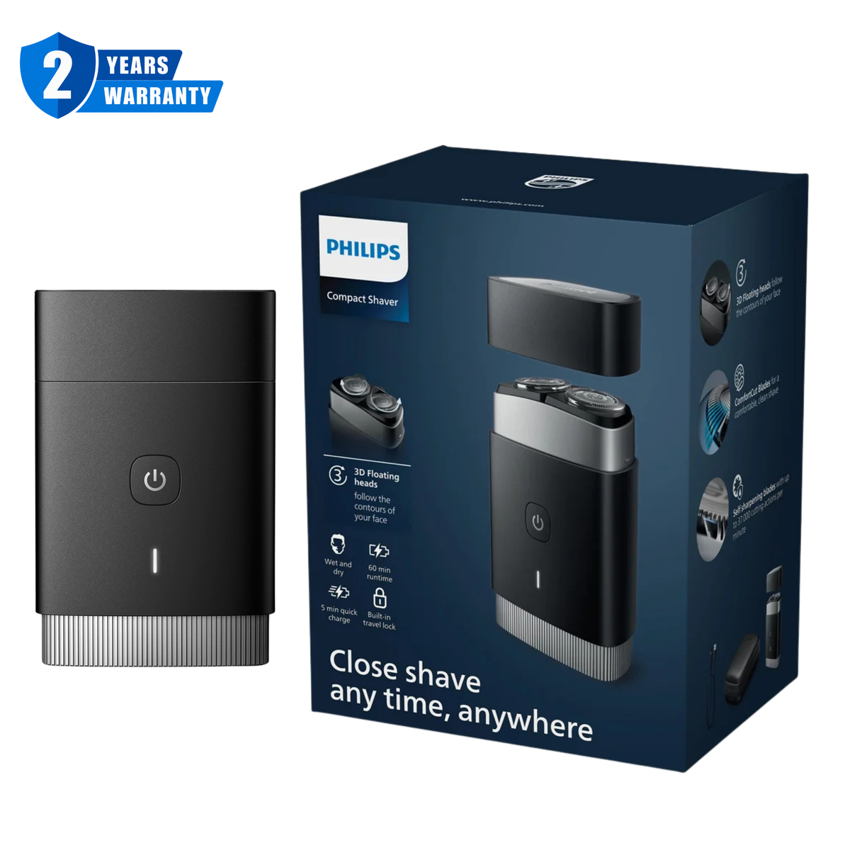 Philips Electric Compact Shaver PQ888/06