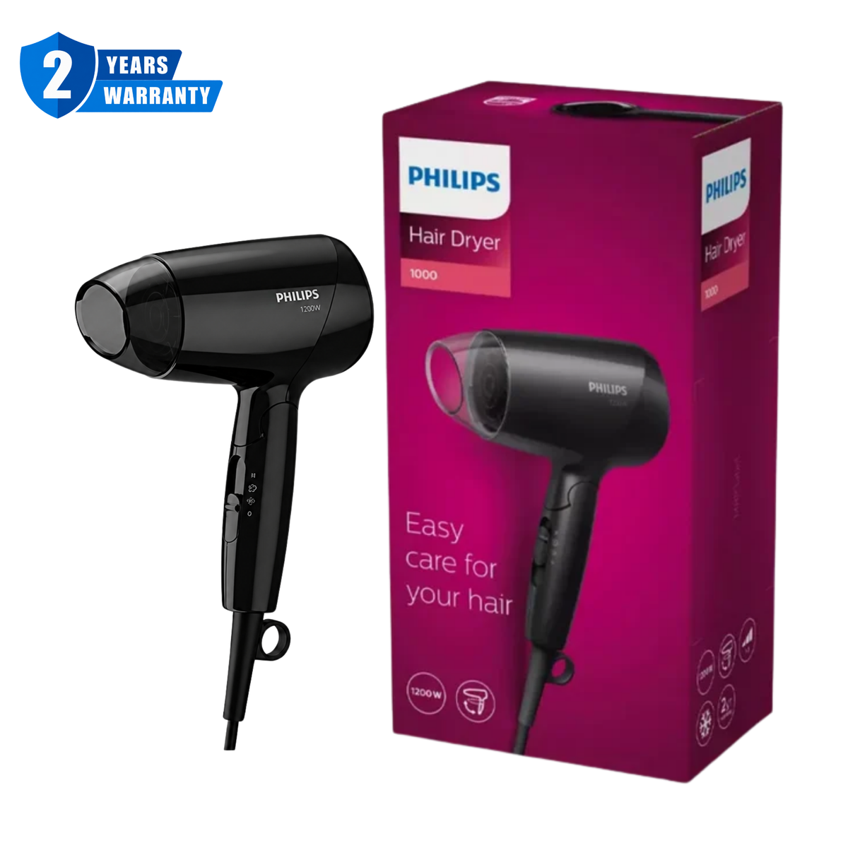 Philips Essential Care Hair Dryer BHC010/13 1200W