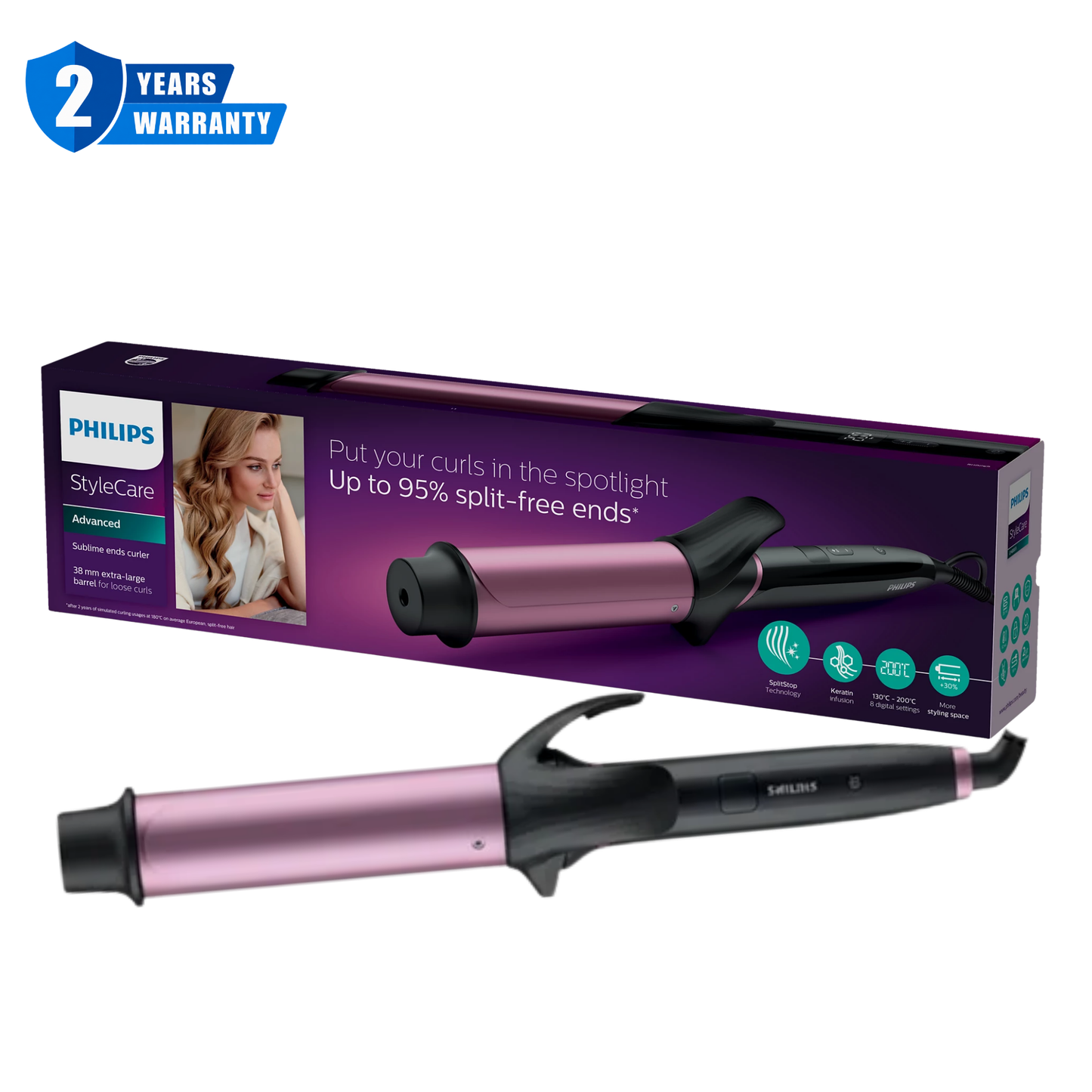 Philips StyleCare Advanced Sublime Ends Curler BHB869/00