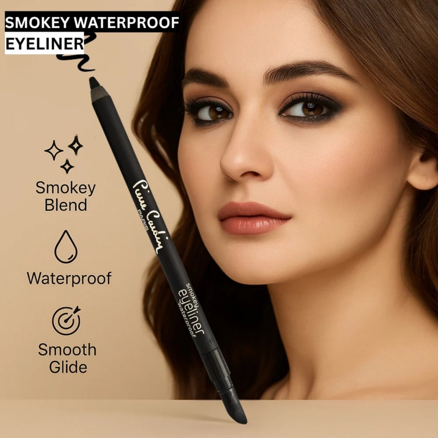 Pierre Cardin Paris Smokey Waterproof Eyeliner