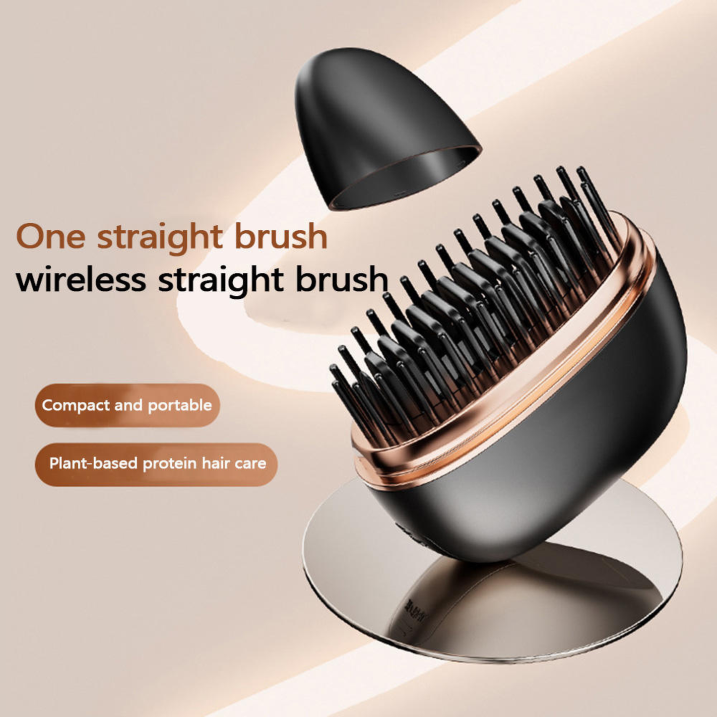 Portable Wireless Straight Hair Comb JY-602