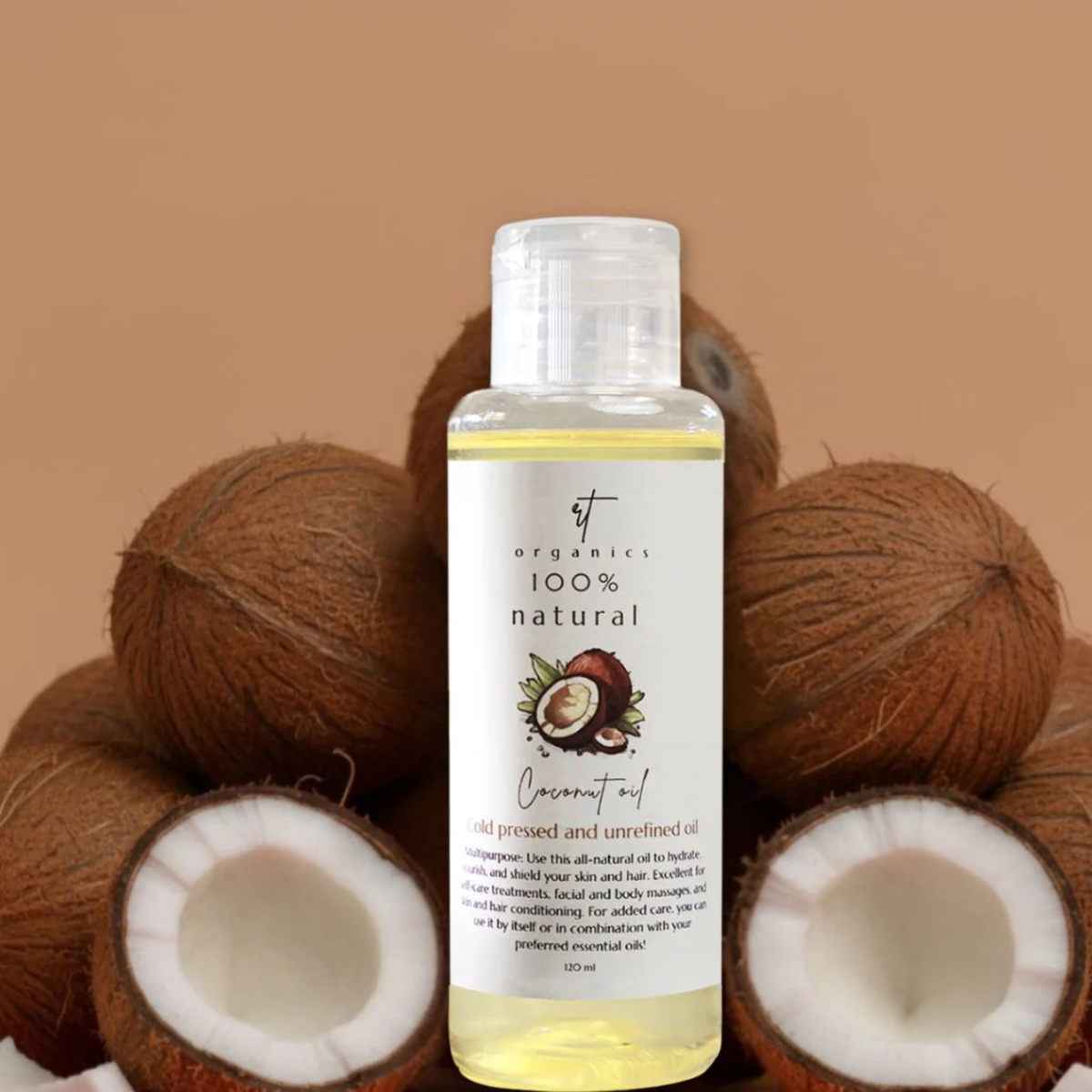 RT Organics Cold Pressed Coconut Oil