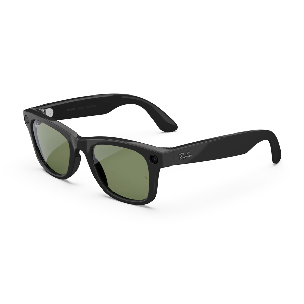 Ray-Ban Meta Wayfarer Gen 2 Shiny Black Glasses