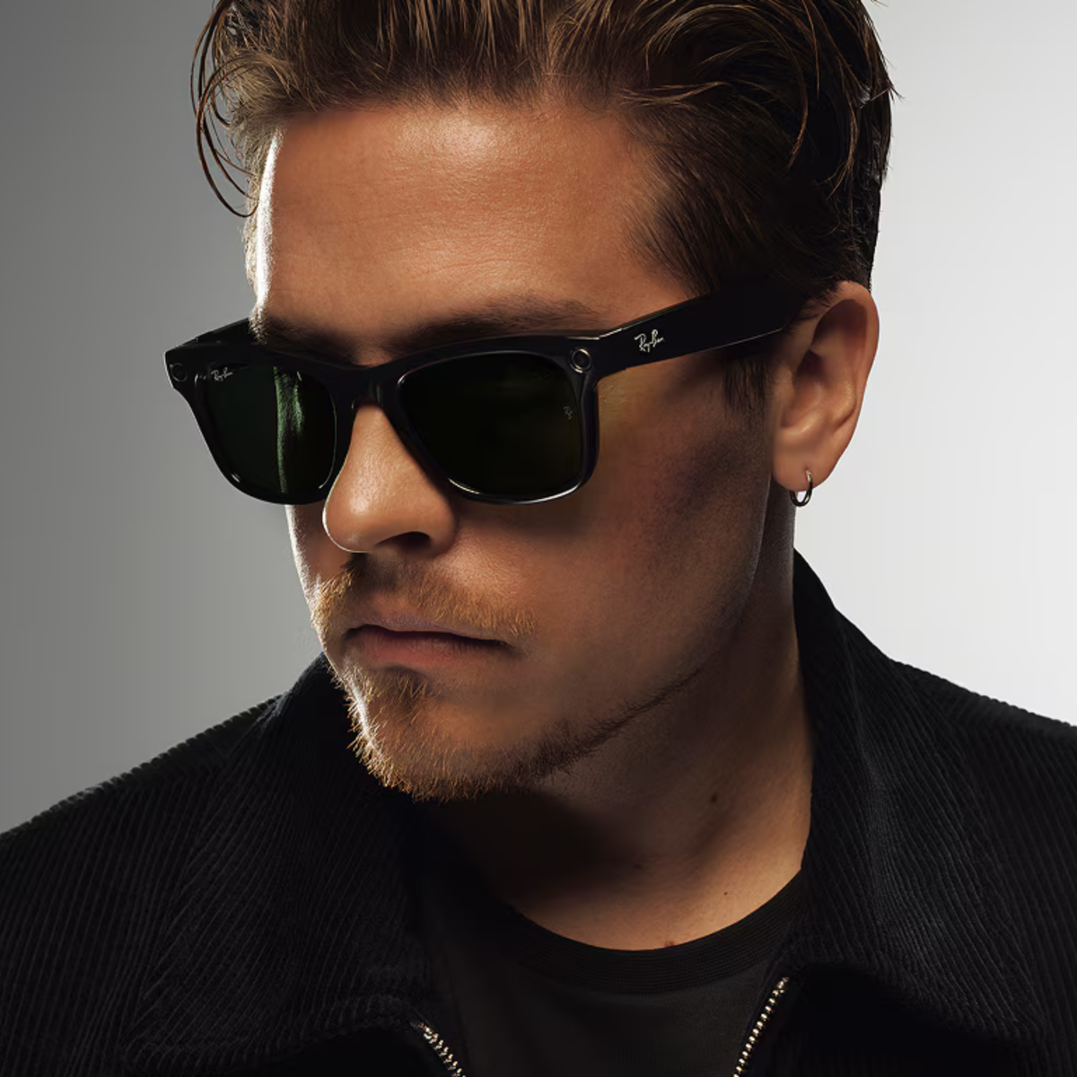 Ray-Ban Meta Wayfarer Gen 2 Shiny Black Glasses