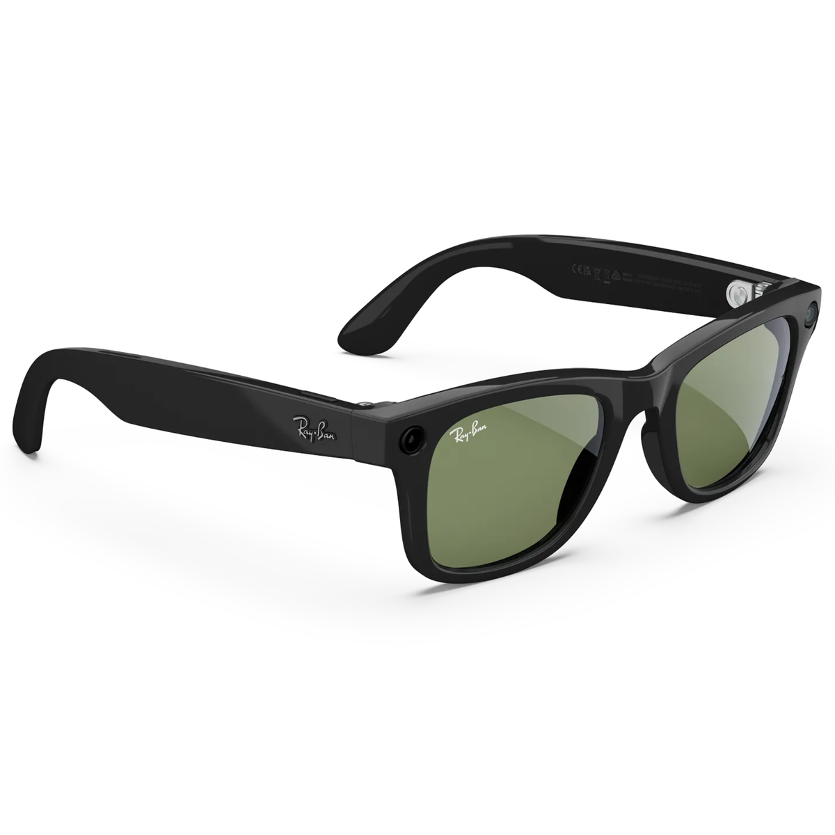 Ray-Ban Meta Wayfarer Gen 2 Shiny Black Glasses