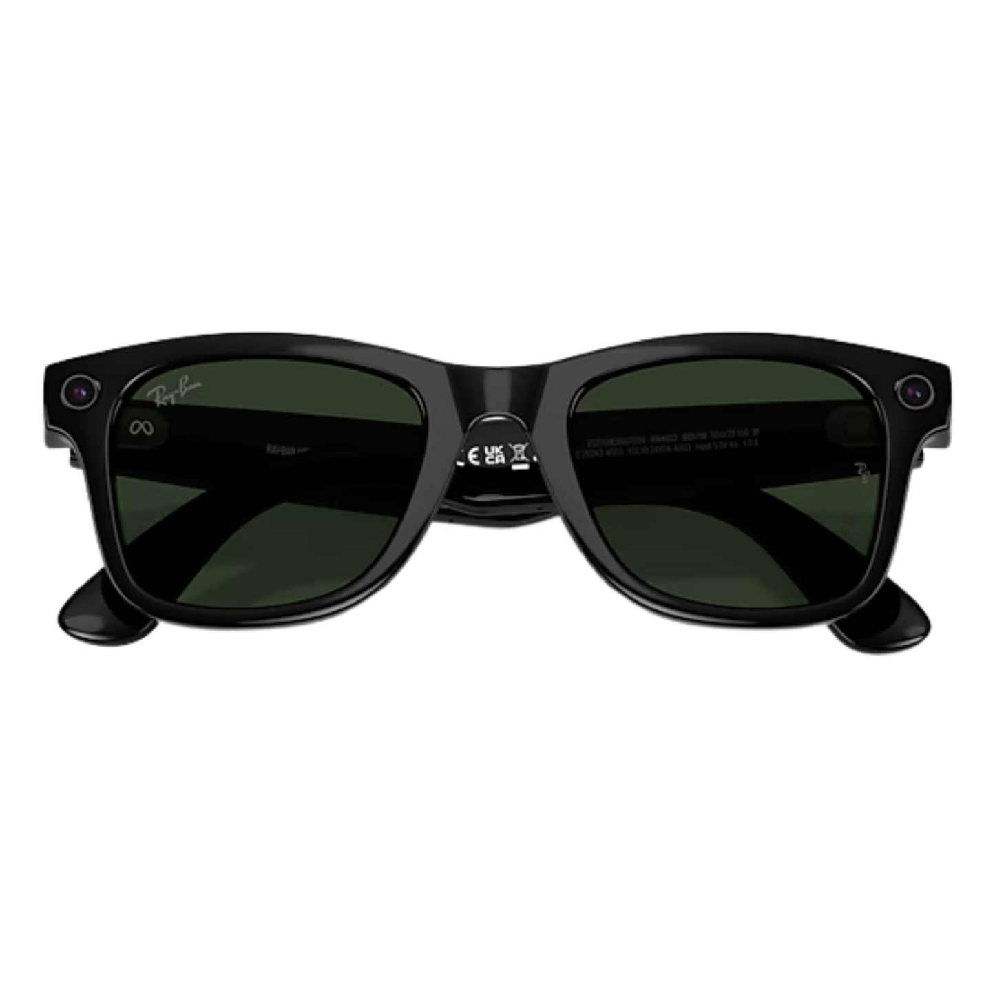 Ray-Ban Meta Wayfarer Gen 2 Shiny Black Glasses