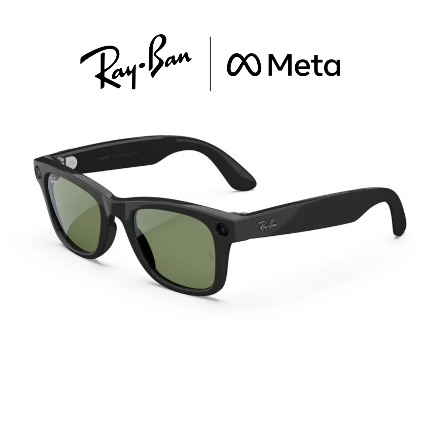Ray-Ban Meta Wayfarer Gen 2 Shiny Black Glasses