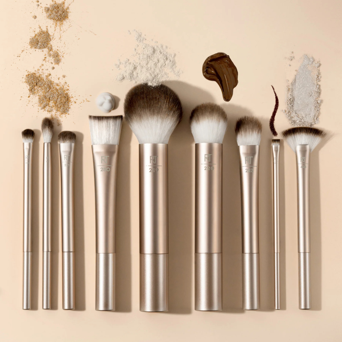 Real Techniques Au Naturale Makeup Brush Set