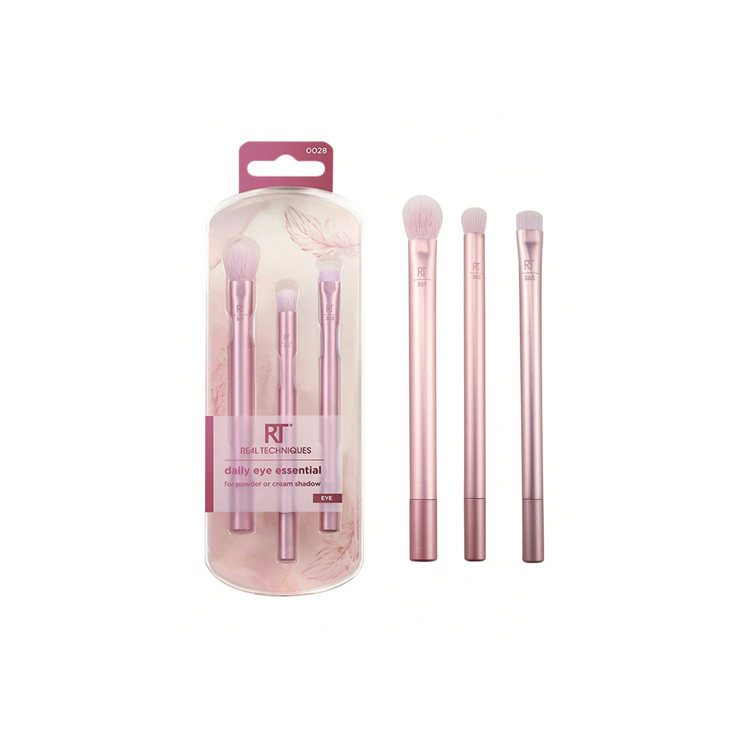 Real Techniques Everyday Eye Essentials Brush Set