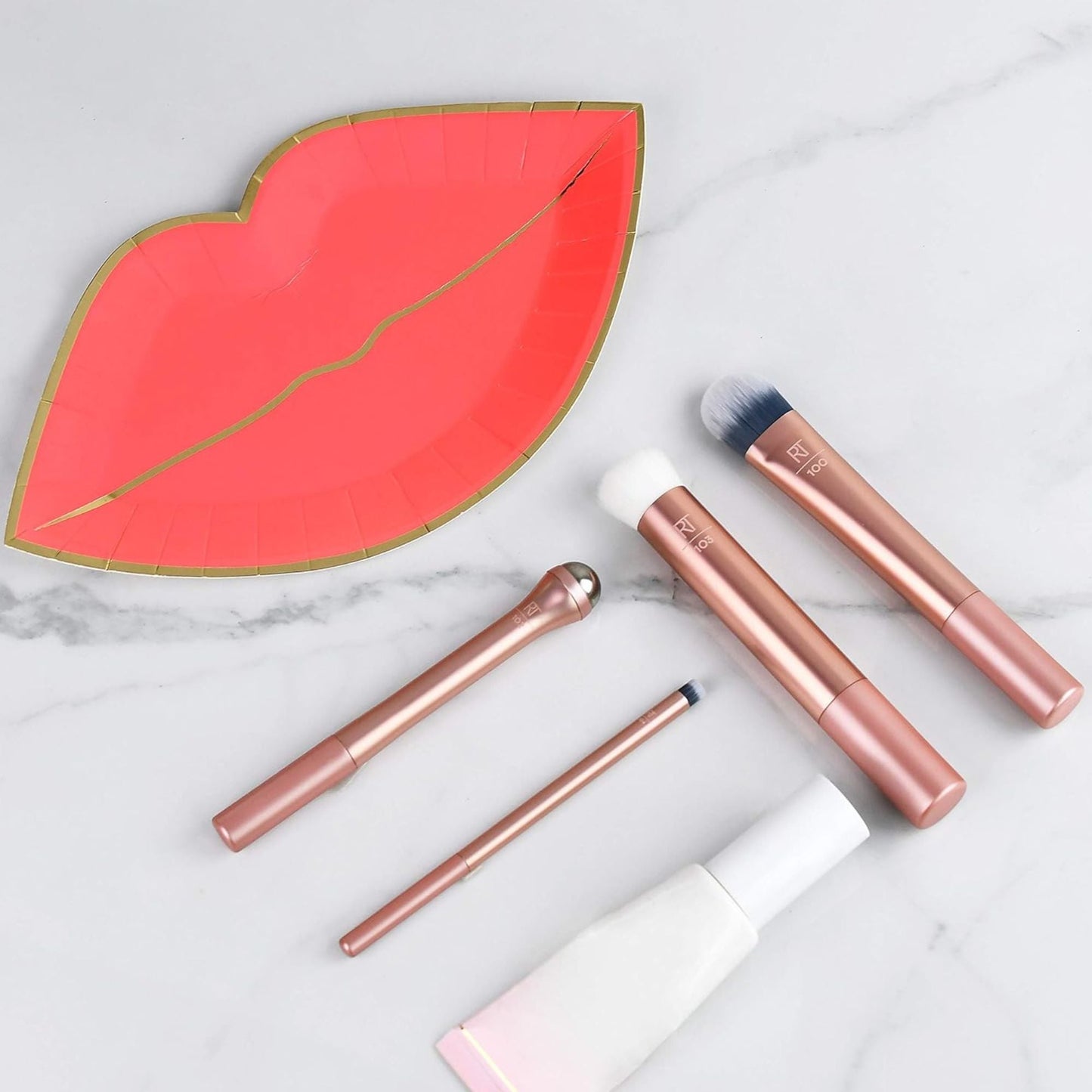 Real Techniques Skincare Prep & Prime Makeup Brush Set