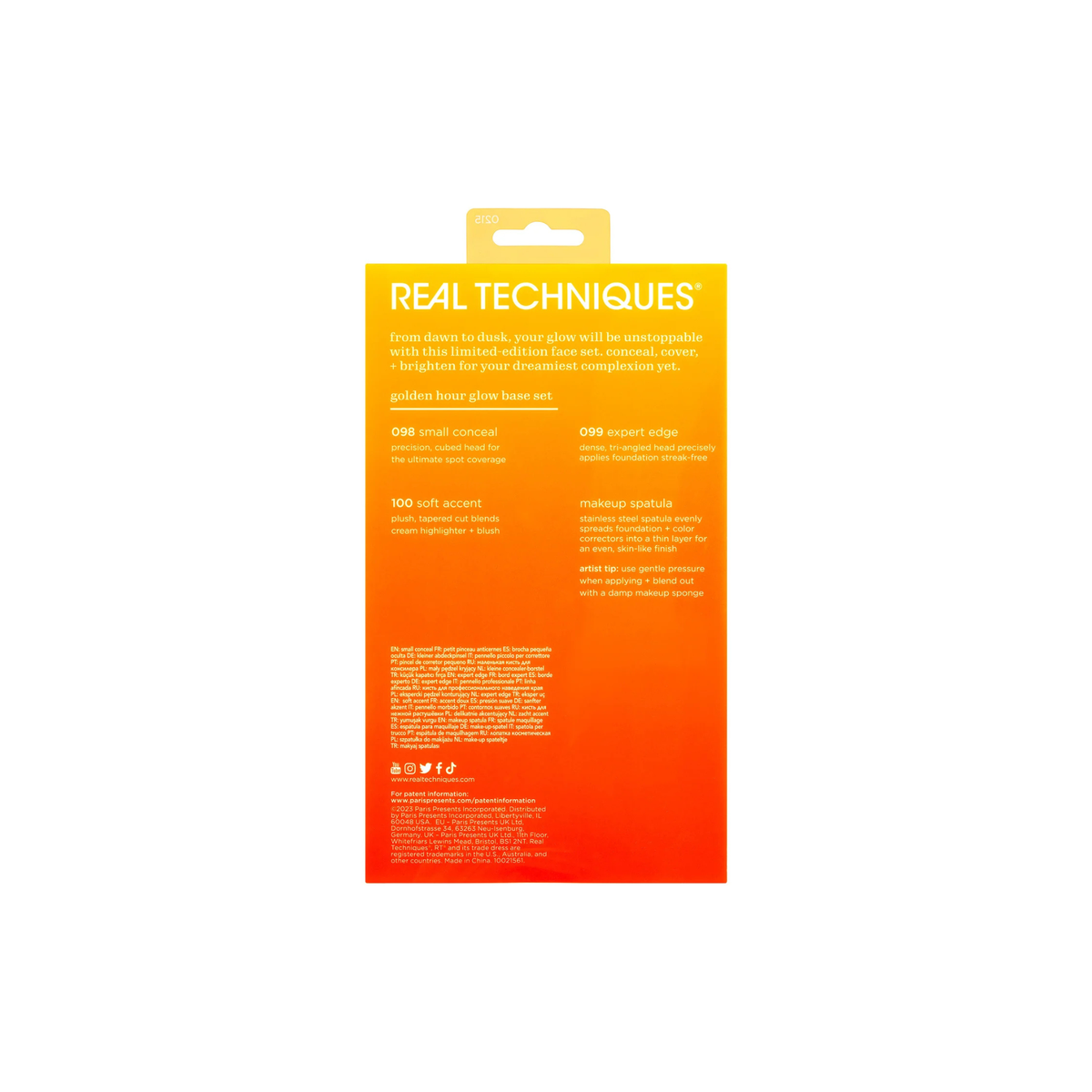 Real Techniques Solar Power Golden Hour Glow Base Set