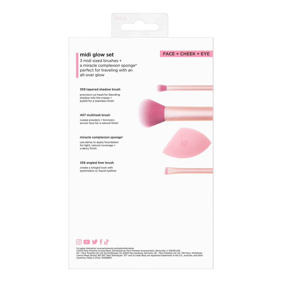 Real Techniques Sunrise To Sunset Midi Glow Set