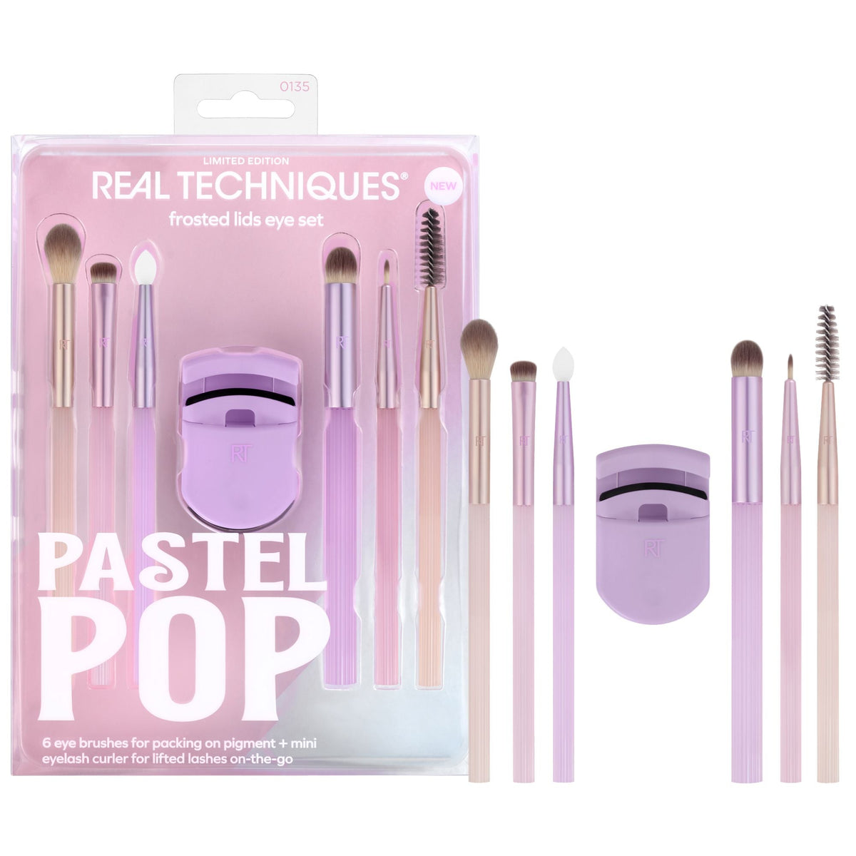 Real Techniques Pastel Pop Frosted Lids Eye Set