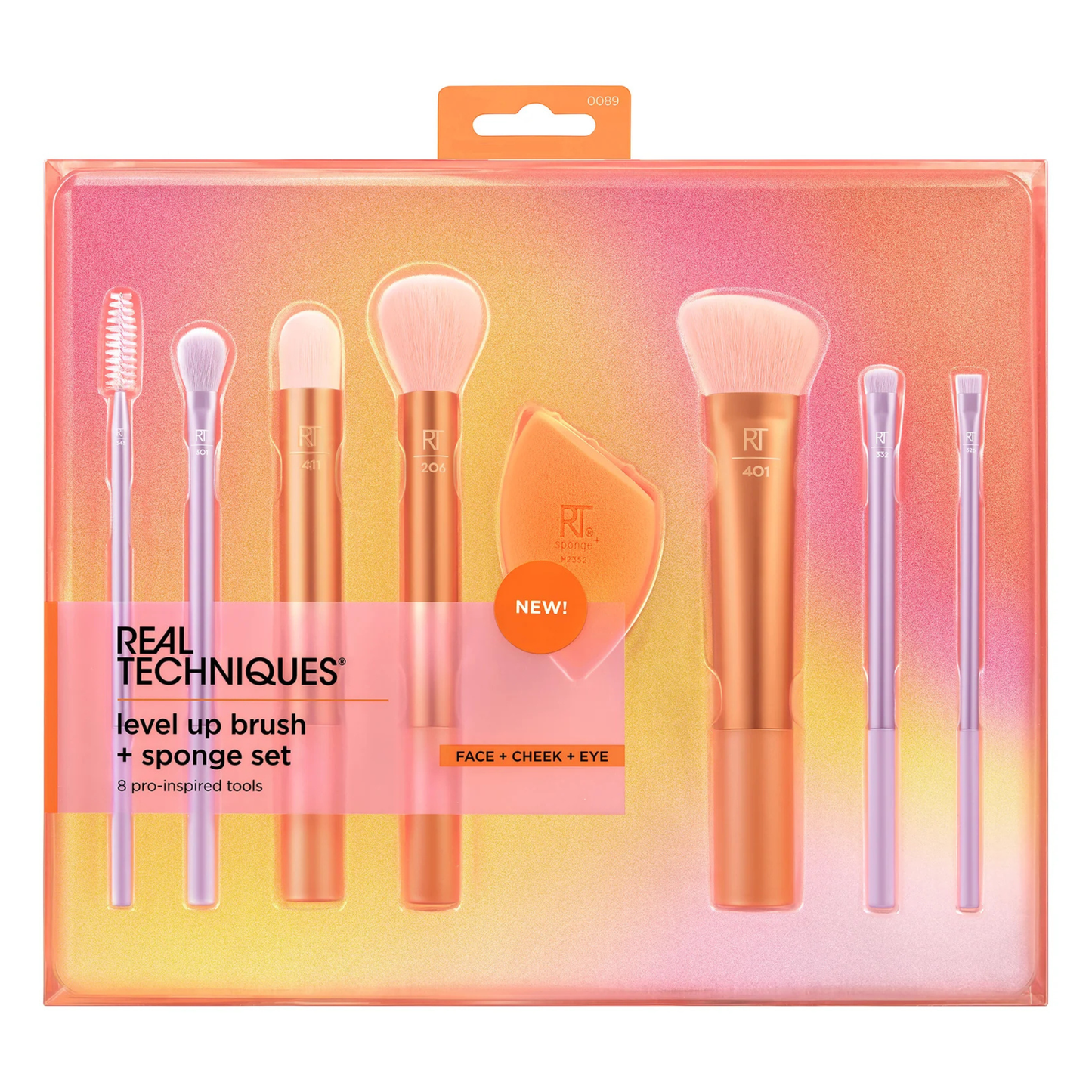 Real Techniques Level Up Brush + Sponge Set