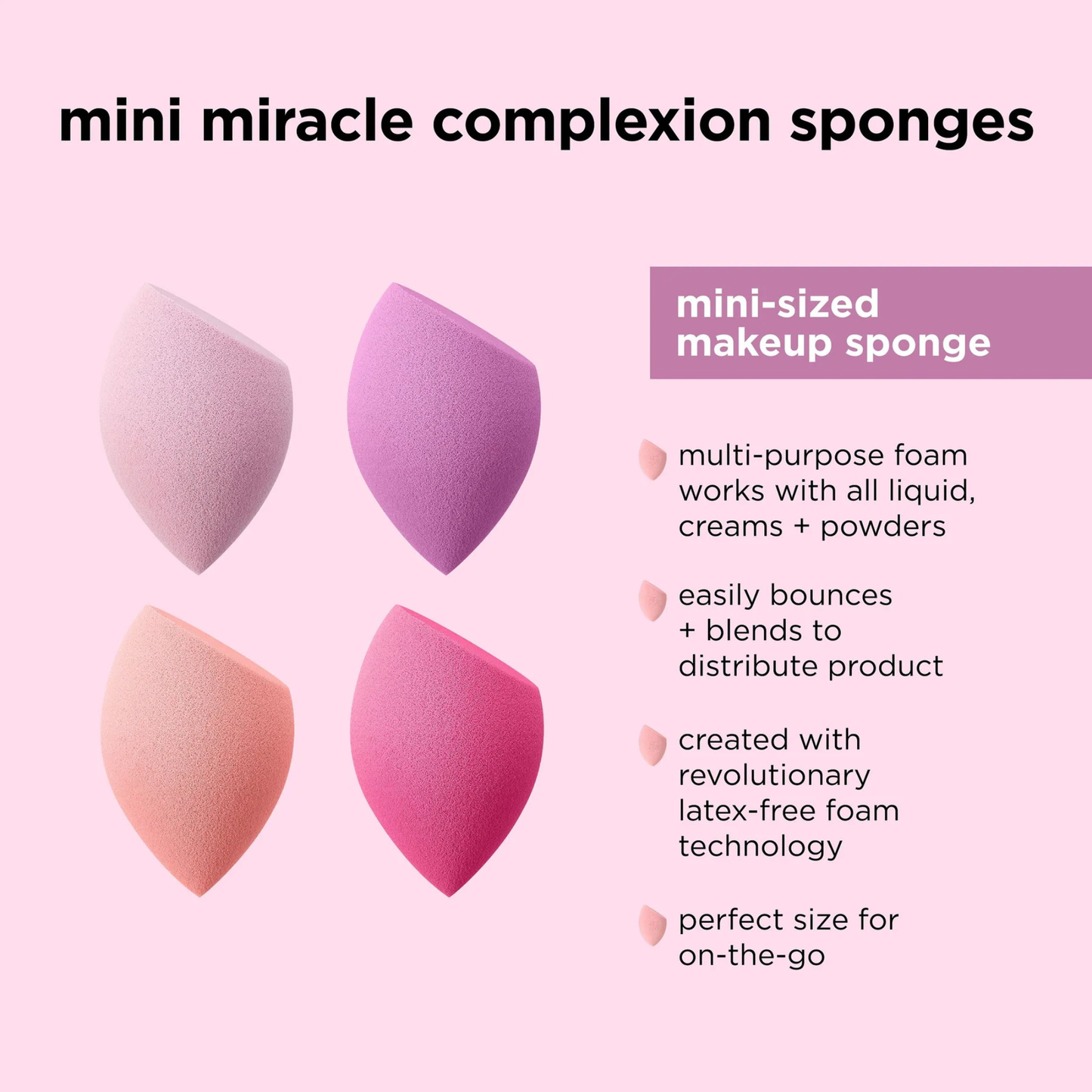 Real Techniques Mini Miracle Complexion Sponge Pack