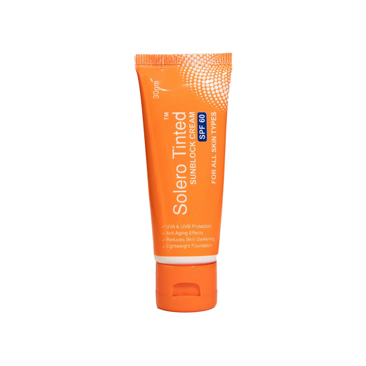 Rederm Solero Tinted Sunblock Cream SPF 60 30gm