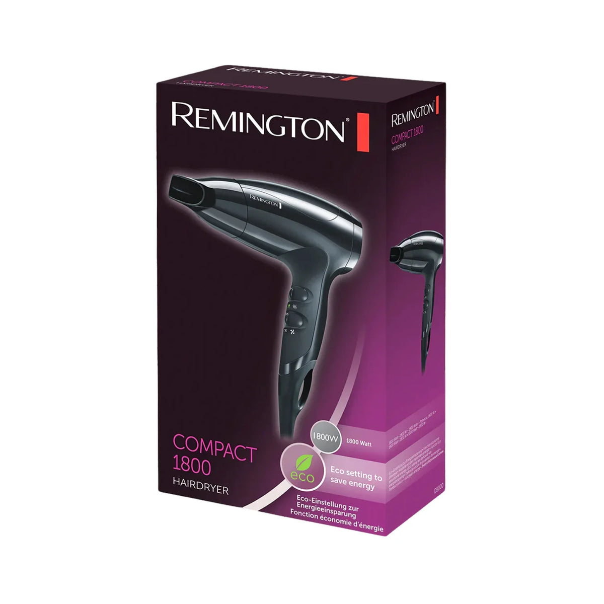 Remington Compact 1800 Hair Dryer D5000