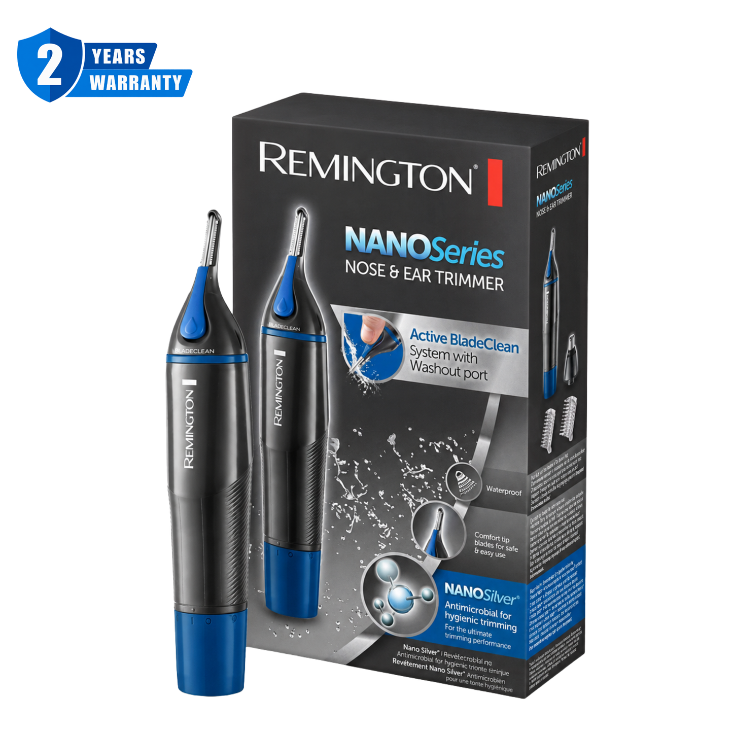 Remington Nano Series Nose & Hair Trimmer NE3850