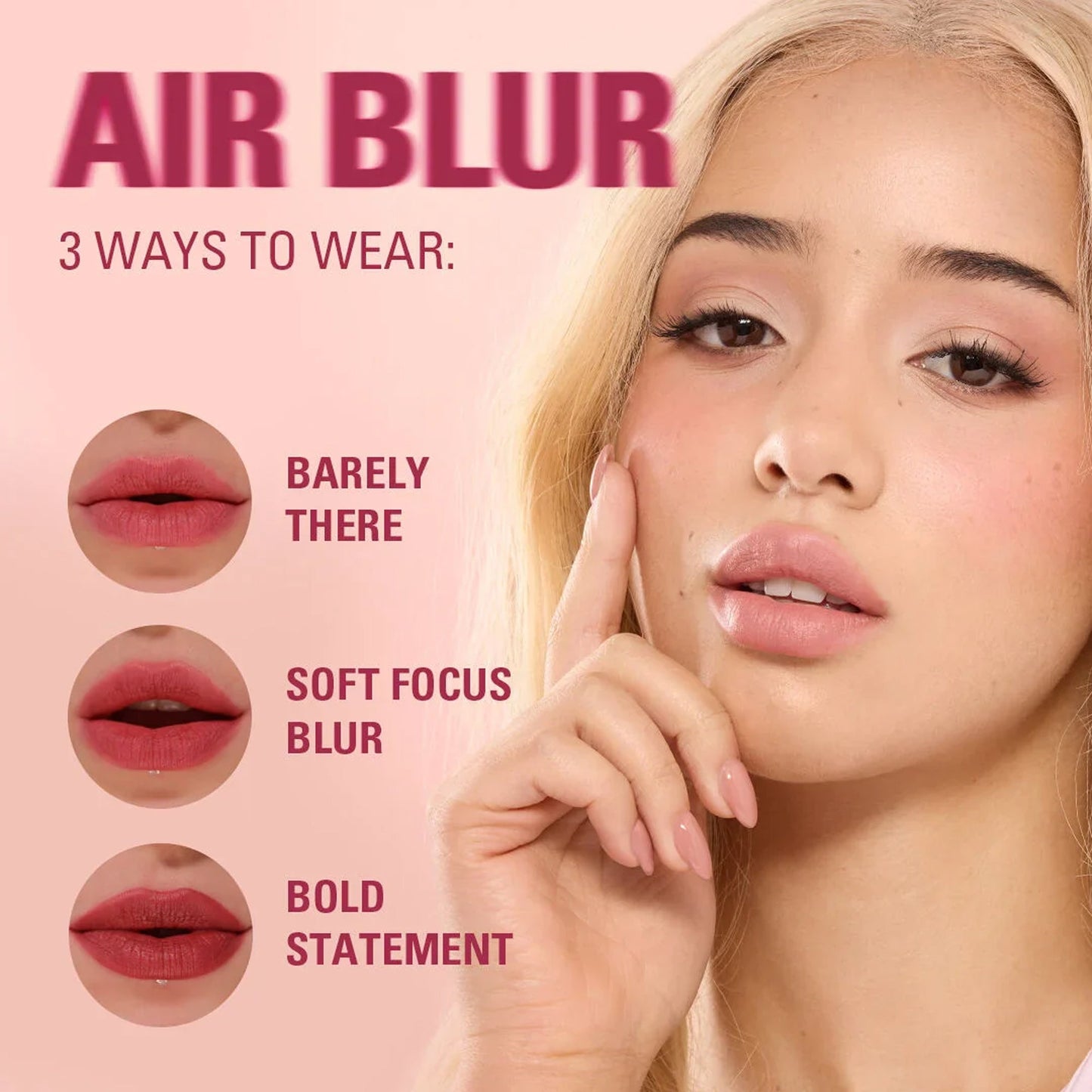 Revolution Air Blur Soft Matte Liquid Lipstick 3.5ml