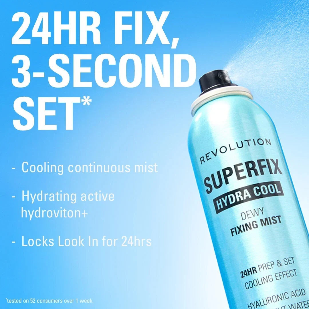 Revolution Super Fix Hydra Cool Dewy Fixing Mist 150ml