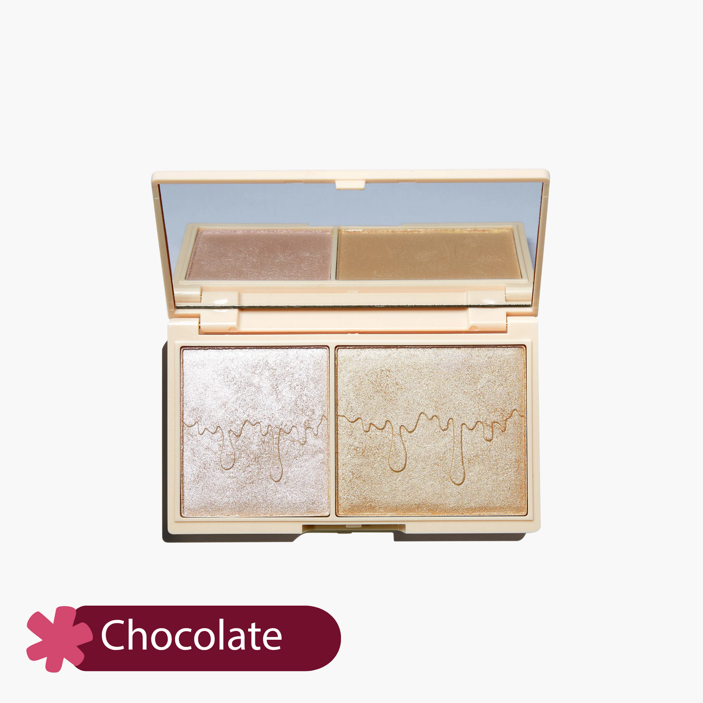 Revolution I Heart Revolution Rose Gold Glow Highlighter Palette Chocolate 11.2gm