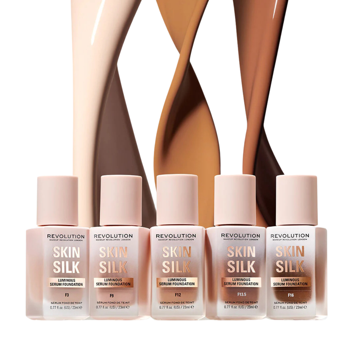 Revolution Skin Silk Luminous Serum Foundation 23ml