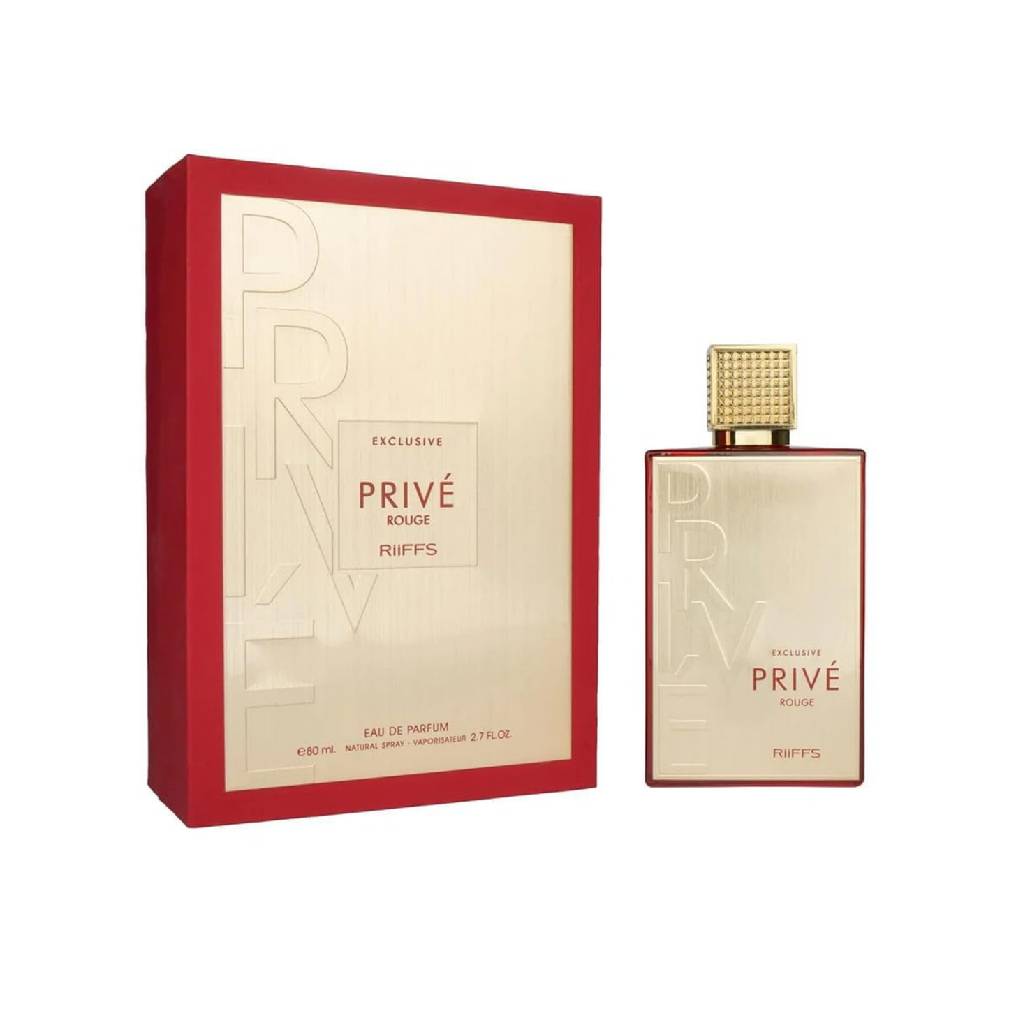 Riiffs Exclusive Prive Rouge Eau De Parfum Unisex 80ml
