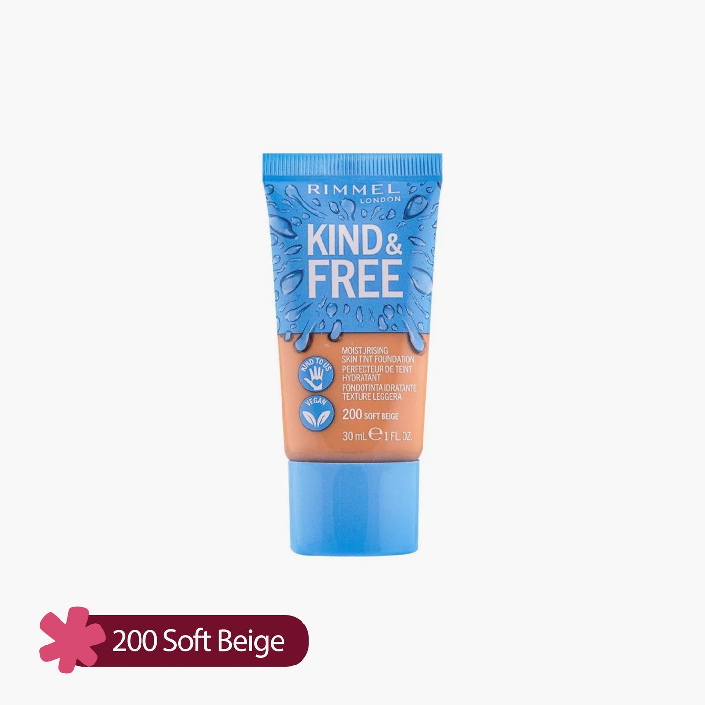 Rimmel Kind & Free Moisturising Skin Tint Foundation 30ml