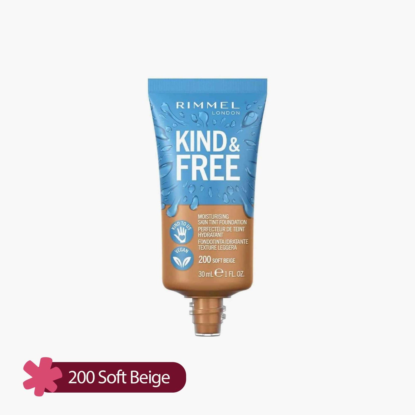 Rimmel Kind & Free Moisturising Skin Tint Foundation 30ml