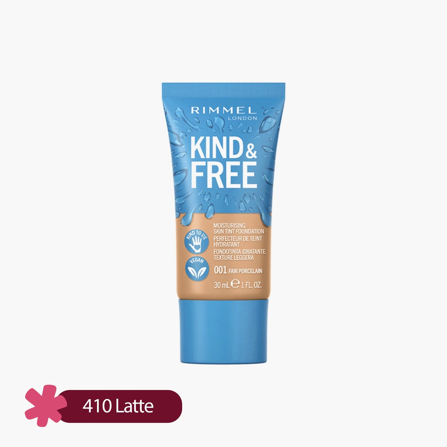Rimmel Kind & Free Moisturising Skin Tint Foundation 30ml