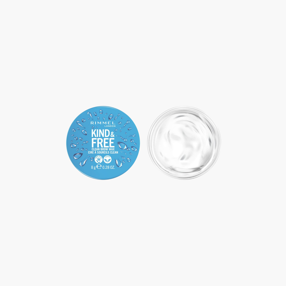 Rimmel Kind & Free Clean Brow Wax 8gm